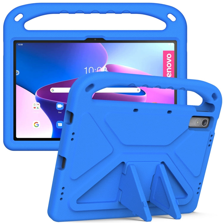 For Lenovo Pad Pro 2021 TB-J716F Handle Portable EVA Shockproof Tablet Case(Blue) - Lenovo by PMC Jewellery | Online Shopping South Africa | PMC Jewellery | Buy Now Pay Later Mobicred