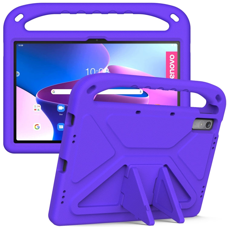 For Lenovo Pad Pro 2021 TB-J716F Handle Portable EVA Shockproof Tablet Case(Purple) - Lenovo by PMC Jewellery | Online Shopping South Africa | PMC Jewellery | Buy Now Pay Later Mobicred