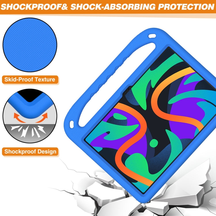 For Lenovo Tab M11/ Xiaoxin Pad 11 2024 Handle Portable EVA Shockproof Tablet Case(Blue) - Lenovo by PMC Jewellery | Online Shopping South Africa | PMC Jewellery | Buy Now Pay Later Mobicred