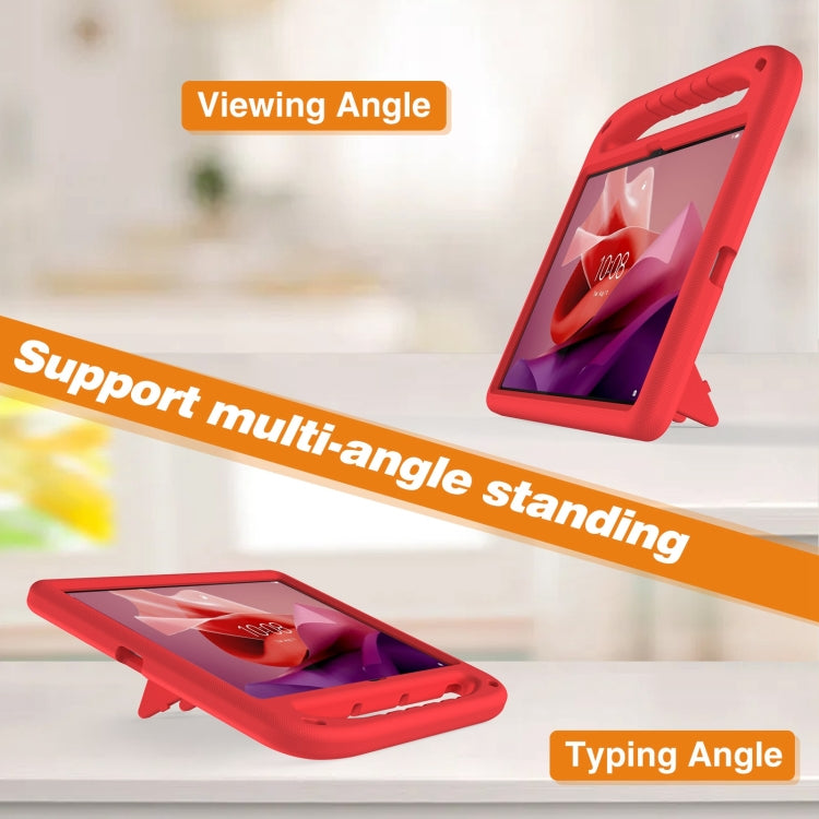 For Lenovo Tab P12 12.7 Handle Portable EVA Shockproof Tablet Case(Red) - Lenovo by PMC Jewellery | Online Shopping South Africa | PMC Jewellery | Buy Now Pay Later Mobicred