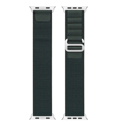 For Apple Watch 38mm DUX DUCIS GS Series Nylon Loop Watch Band(Green) - Watch Bands by DUX DUCIS | Online Shopping South Africa | PMC Jewellery | Buy Now Pay Later Mobicred