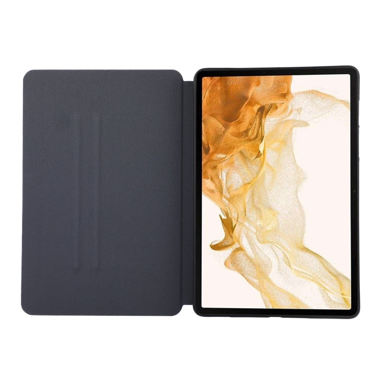 For Samsung Galaxy Tab S10 FE / S9 FE / S9 TPU Flip Tablet Protective Leather Case(Black) - Galaxy Tab S9 FE by PMC Jewellery | Online Shopping South Africa | PMC Jewellery | Buy Now Pay Later Mobicred