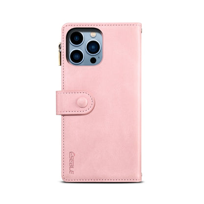 For iPhone 16 Pro ESEBLE Retro Frosted RFID Flip Leather Phone Case(Rose Gold) - iPhone 16 Pro Cases by ESEBLE | Online Shopping South Africa | PMC Jewellery | Buy Now Pay Later Mobicred