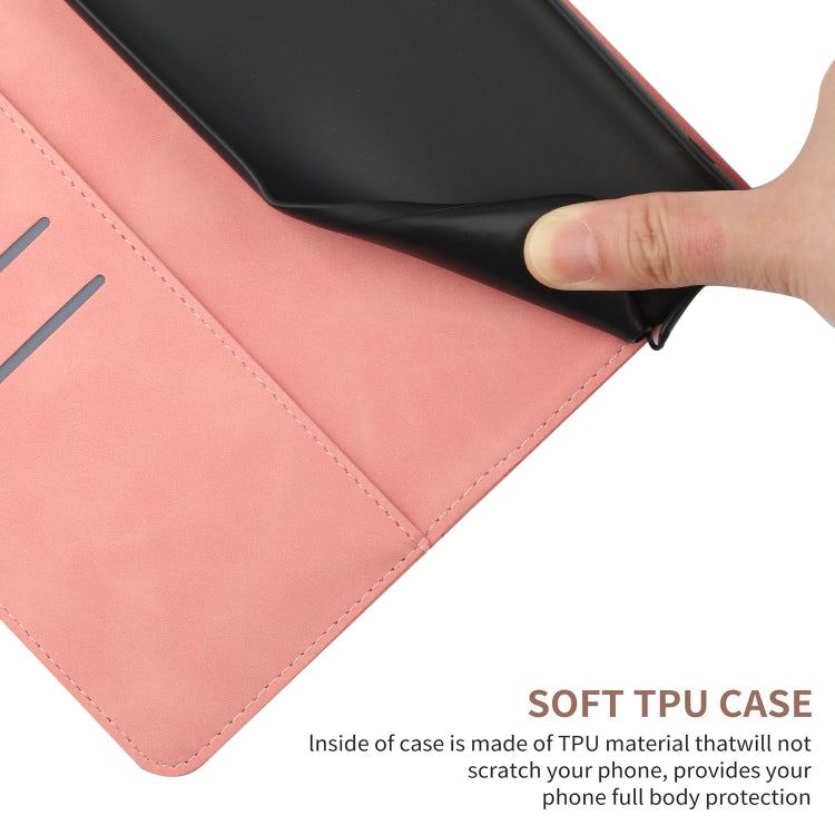 For Google Pixel 9 Pro Stitching Embossed Leather Phone Case(Pink) - Google Cases by PMC TechLife | Online Shopping South Africa | PMC TechLife | Buy Now Pay Later Mobicred