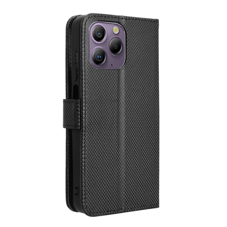 For Blackview A96 Diamond Texture Leather Phone Case(Black) - More Brand by PMC Jewellery | Online Shopping South Africa | PMC Jewellery