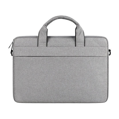 For 15.6 inch ST01S Waterproof Oxford Laptop Diagonal Shoulder Handbag(Light Grey) - 13.3 inch by PMC Jewellery | Online Shopping South Africa | PMC Jewellery | Buy Now Pay Later Mobicred