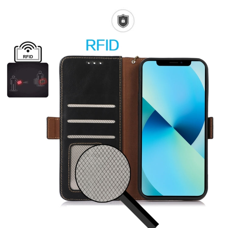 For Honor Play 60 Plus / 200 Smart Crazy Horse Top Layer Cowhide Leather Phone Case(Black) - Honor Cases by PMC TechLife | Online Shopping South Africa | PMC TechLife | Buy Now Pay Later Mobicred