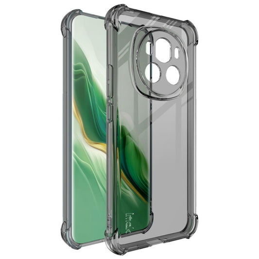 For Honor Magic6 5G imak Shockproof Airbag TPU Phone Case(Transparent Black) - Honor Cases by imak | Online Shopping South Africa | PMC Jewellery | Buy Now Pay Later Mobicred