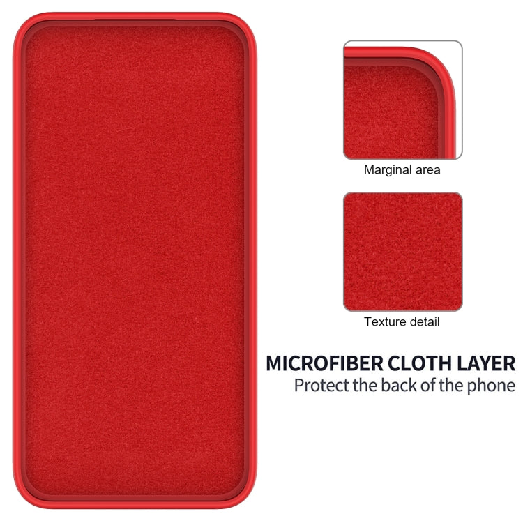 For Honor Magic6 Pro Solid Color Liquid Silicone Dropproof Full Coverage Phone Case(Red) - Honor Cases by PMC TechLife | Online Shopping South Africa | PMC TechLife | Buy Now Pay Later Mobicred