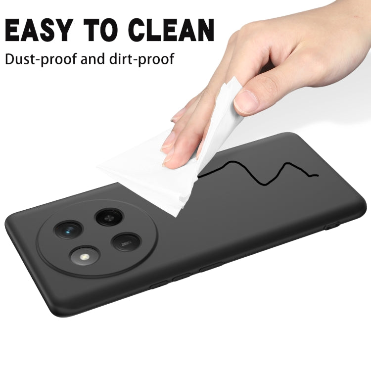 For Honor X60 Pro Solid Color Liquid Silicone Dropproof Full Coverage Phone Case(Black) - free shipping - PMC TechLife - Order now!