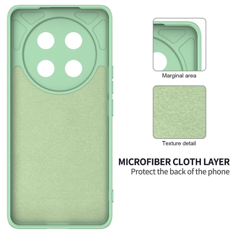 For Honor Magic7 Lite Solid Color Liquid Silicone Dropproof Full Coverage Phone Case(Green) - free shipping - PMC TechLife - Order now!