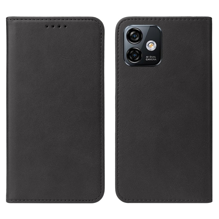 For Ulefone Note 16 Pro Magnetic Closure Leather Phone Case(Black) - Ulefone Cases by PMC Jewellery | Online Shopping South Africa | PMC Jewellery | Buy Now Pay Later Mobicred