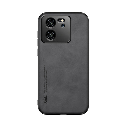 For Xiaomi Redmi K60 Ultra Skin Feel Magnetic Leather Back Phone Case(Dark Grey) - Redmi K60 Ultra Cases by PMC Jewellery | Online Shopping South Africa | PMC Jewellery | Buy Now Pay Later Mobicred