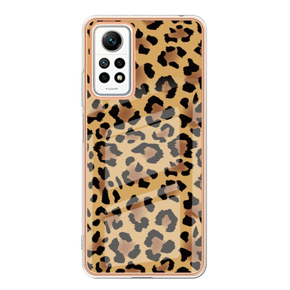 For Xiaomi Redmi Note 12 Pro 4G Global Electroplating Marble Dual-side IMD Phone Case(Leopard Print) - Xiaomi Cases by PMC Jewellery | Online Shopping South Africa | PMC Jewellery | Buy Now Pay Later Mobicred