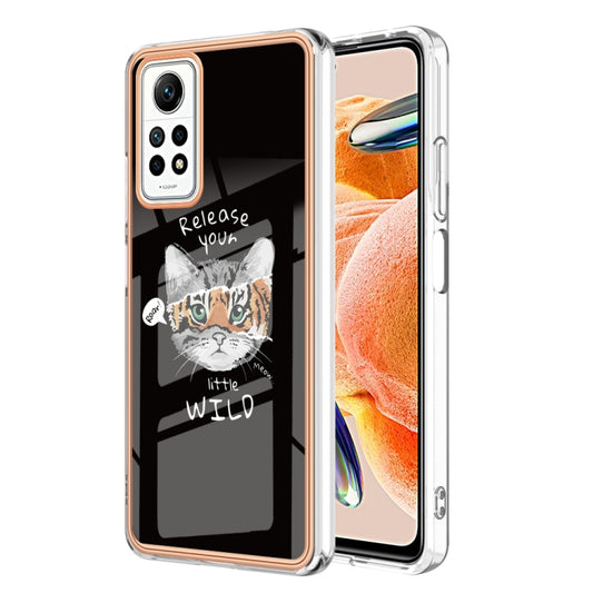 For Xiaomi Redmi Note 12 Pro 4G Global Electroplating Marble Dual-side IMD Phone Case(Natural Growth) - Xiaomi Cases by PMC Jewellery | Online Shopping South Africa | PMC Jewellery | Buy Now Pay Later Mobicred