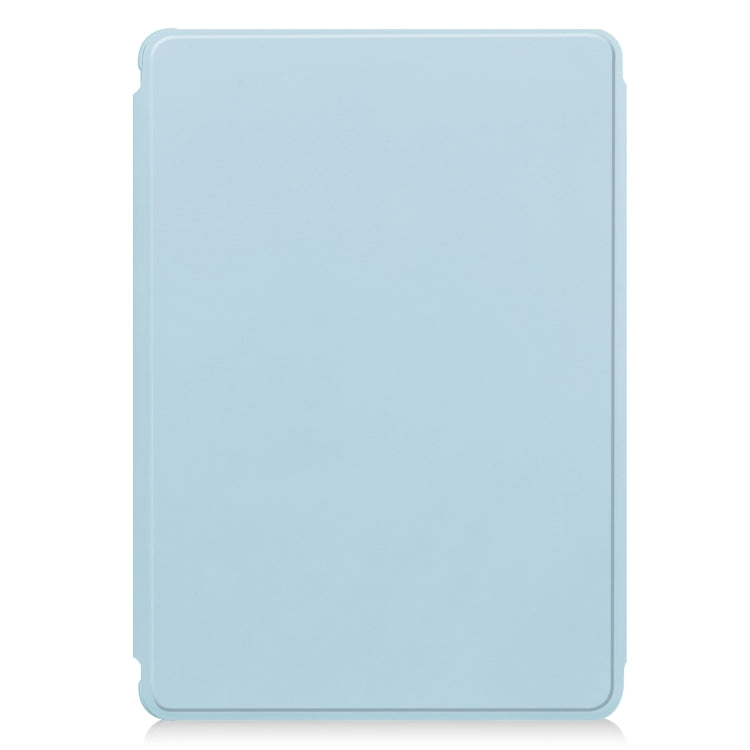 For Samsung Galaxy Tab S9 FE+ / S10+ 360 Rotation Transparent Smart Leather Case(Sky Blue) - Galaxy Tab S9 FE+ by PMC Jewellery | Online Shopping South Africa | PMC Jewellery | Buy Now Pay Later Mobicred