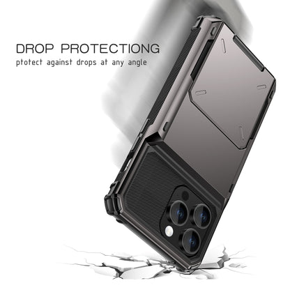 For iPhone 15 Pro Max Scratch-Resistant Shockproof Heavy Duty Rugged Armor Phone Case(Green) - iPhone 15 Pro Max Cases by PMC Jewellery | Online Shopping South Africa | PMC Jewellery