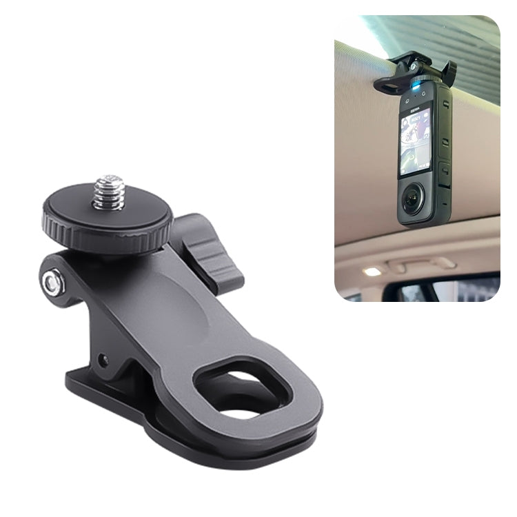 Car Sun Visor Bracket Type A Action Camera Mount - Car Holders by PMC Jewellery | Online Shopping South Africa | PMC Jewellery | Buy Now Pay Later Mobicred