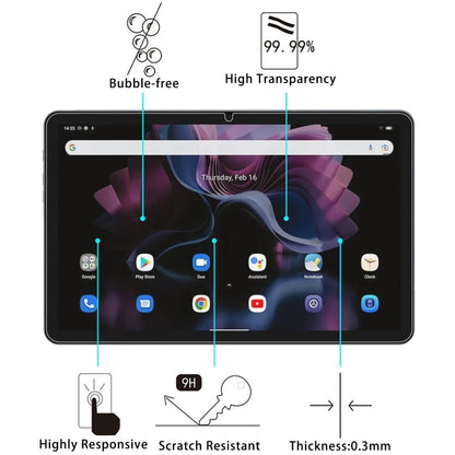 For Blackview Tab 16 Pro 9H 0.3mm Explosion-proof Tempered Glass Film - Others by PMC Jewellery | Online Shopping South Africa | PMC Jewellery