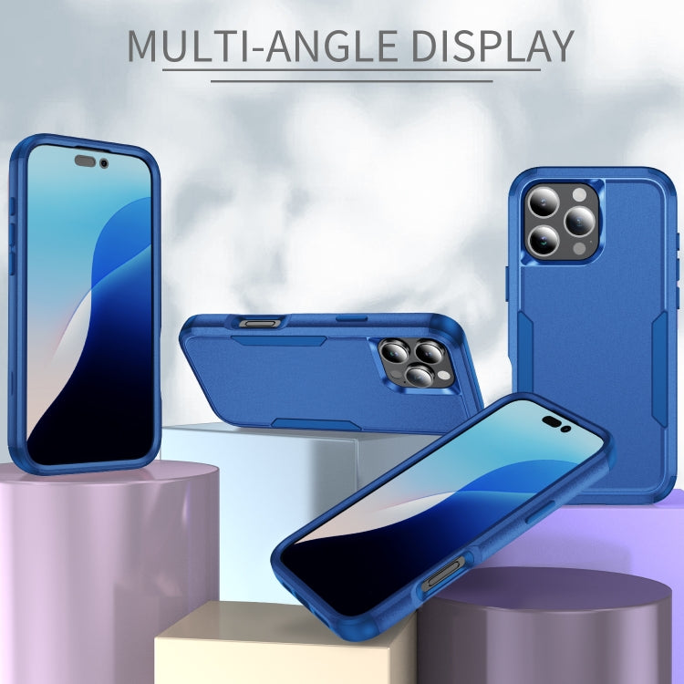 For iPhone 16 Pro Commuter Shockproof TPU + PC Phone Case(Royal Blue) - iPhone 16 Pro Cases by PMC TechLife | Online Shopping South Africa | PMC TechLife | Buy Now Pay Later Mobicred