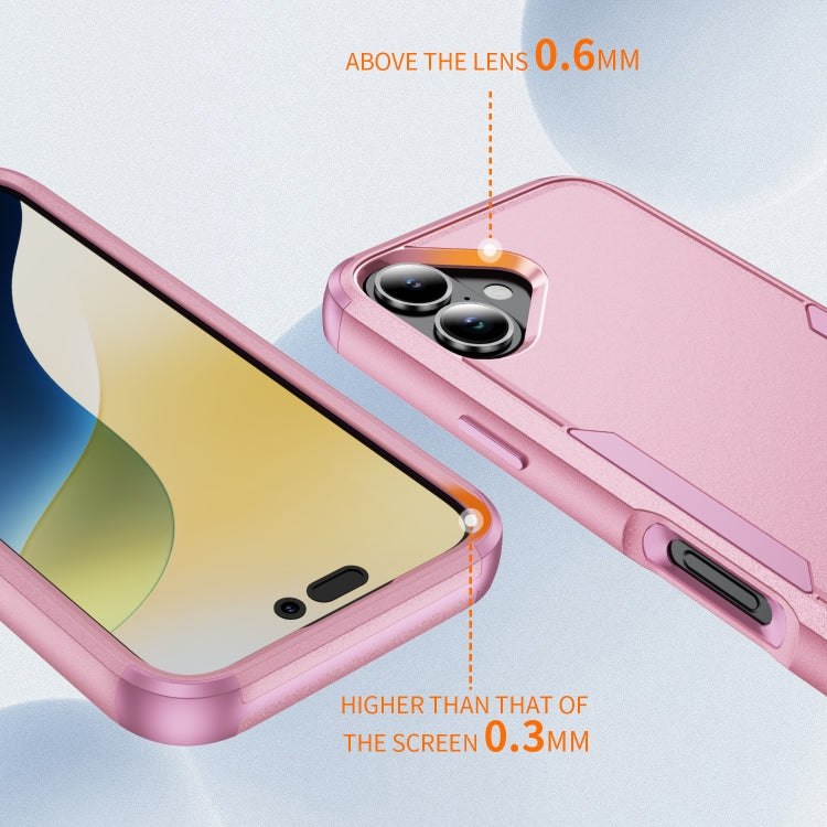 For iPhone 16 Plus Commuter Shockproof TPU + PC Phone Case(Pink) - iPhone 16 Plus Cases by PMC TechLife | Online Shopping South Africa | PMC TechLife | Buy Now Pay Later Mobicred