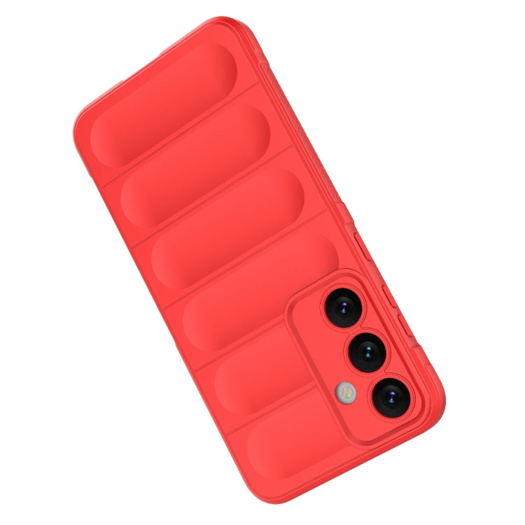 For Samsung Galaxy S24+ 5G Magic Shield TPU + Flannel Phone Case(Grey) - Galaxy S24+ 5G Cases by PMC TechLife | Online Shopping South Africa | PMC TechLife | Buy Now Pay Later Mobicred