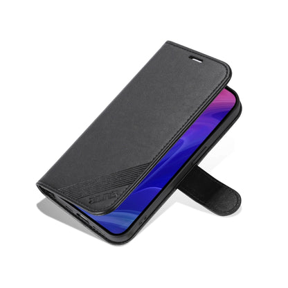 For iPhone 16 Pro AZNS Sheepskin Texture Flip Leather Phone Case(Black) - iPhone 16 Pro Cases by AZNS | Online Shopping South Africa | PMC Jewellery | Buy Now Pay Later Mobicred