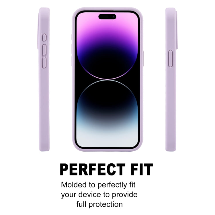 For iPhone 15 Pro Max GOOSPERY SILICONE Silky Soft TPU Phone Case(Purple) - iPhone 15 Pro Max Cases by GOOSPERY | Online Shopping South Africa | PMC Jewellery | Buy Now Pay Later Mobicred