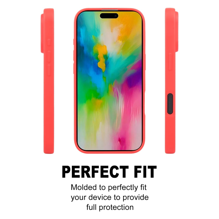 For iPhone 16 Pro Max GOOSPERY SOFT FEELING Liquid TPU Soft Phone Case(Red) - iPhone 16 Pro Max Cases by GOOSPERY | Online Shopping South Africa | PMC Jewellery | Buy Now Pay Later Mobicred