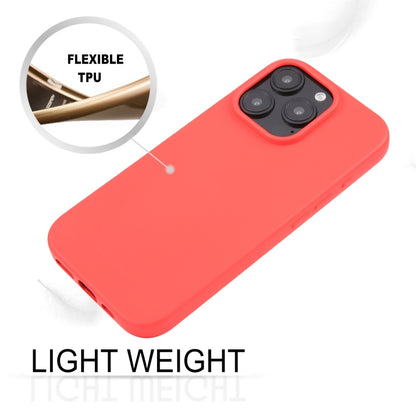 For iPhone 16 Pro Max GOOSPERY SOFT FEELING Liquid TPU Soft Phone Case(Red) - iPhone 16 Pro Max Cases by GOOSPERY | Online Shopping South Africa | PMC Jewellery | Buy Now Pay Later Mobicred