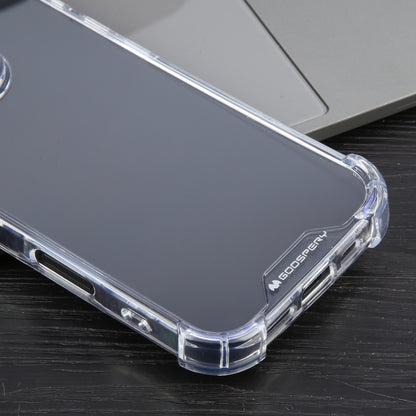 For iPhone 16 Pro Max MERCURY GOOSPERY SUPER Four-Corner Shockproof TPU Phone Case(Transparent) - iPhone 16 Pro Max Cases by GOOSPERY | Online Shopping South Africa | PMC Jewellery | Buy Now Pay Later Mobicred