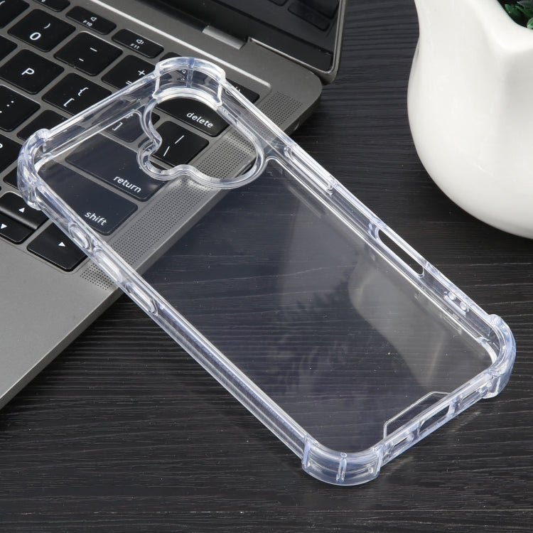 For iPhone 16 Plus MERCURY GOOSPERY SUPER Four-Corner Shockproof TPU Phone Case(Transparent) - iPhone 16 Plus Cases by GOOSPERY | Online Shopping South Africa | PMC Jewellery | Buy Now Pay Later Mobicred