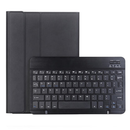 For Samsung Galaxy Tab S9 FE A710B Candy Color TPU Bluetooth Keyboard Leather Tablet Case with Pen Holder(Black) - Samsung Keyboard by PMC Jewellery | Online Shopping South Africa | PMC Jewellery