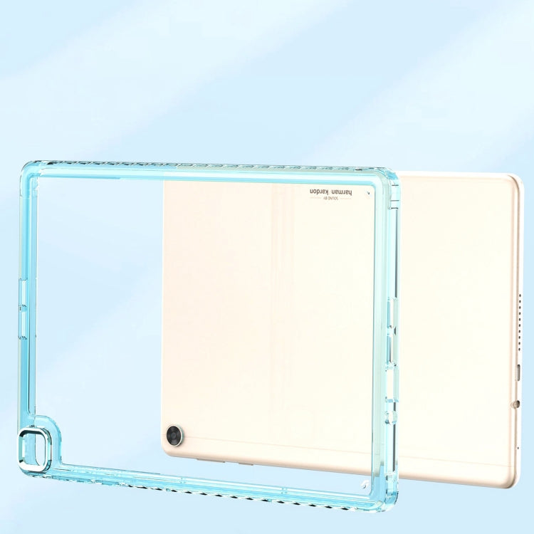For Huawei MatePad T10 / T10S Clear Acrylic Shockproof Tablet Case(Black) - Huawei by PMC TechLife | Online Shopping South Africa | PMC TechLife | Buy Now Pay Later Mobicred