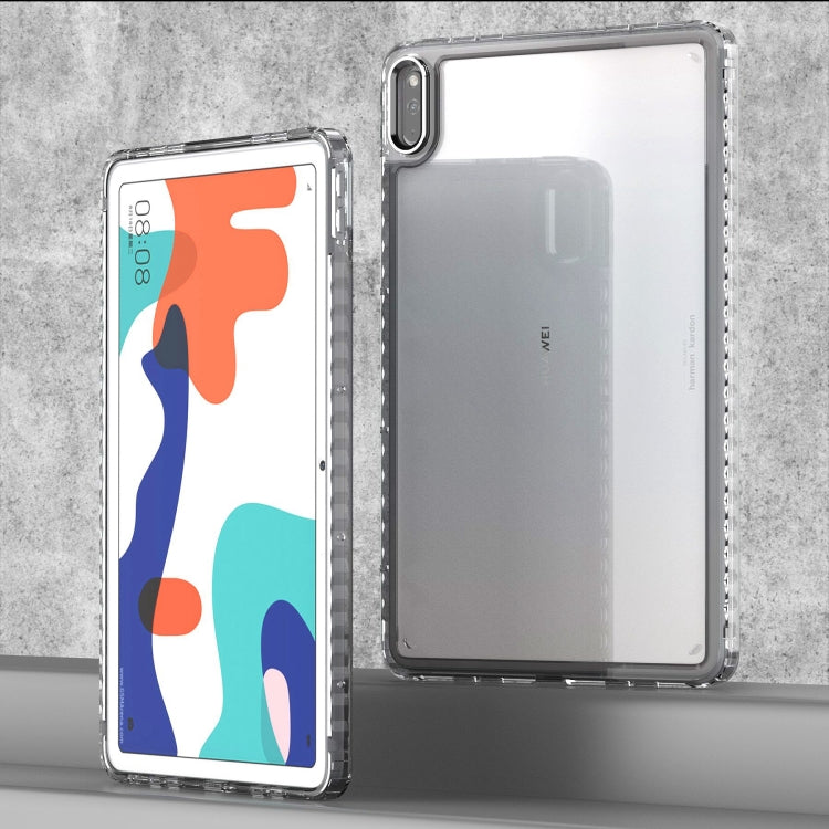 For Huawei MatePad 10.4 Clear Acrylic Shockproof Tablet Case(Black) - Huawei by PMC TechLife | Online Shopping South Africa | PMC TechLife | Buy Now Pay Later Mobicred