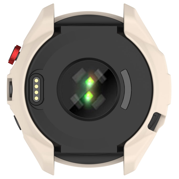 For Garmin Approach S70 42mm Armor Hollow Watch Protective Case(Starlight Color) - Watch Cases by PMC TechLife | Online Shopping South Africa | PMC TechLife