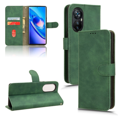 For Blackview A200 Pro Skin Feel Magnetic Flip Leather Phone Case(Green) - More Brand by PMC Jewellery | Online Shopping South Africa | PMC Jewellery