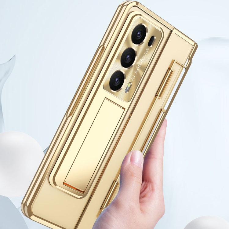 For Honor Magic V2 Phantom Armor Series Integrated Folding Phone Case(Gold) - Honor Cases by PMC Jewellery | Online Shopping South Africa | PMC Jewellery