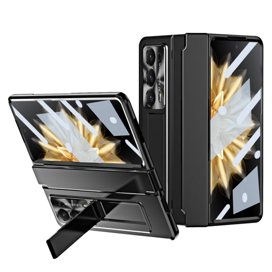 For Honor Magic V2 Integrated Folding Phone Case with Hinge(Black) - Honor Cases by PMC Jewellery | Online Shopping South Africa | PMC Jewellery | Buy Now Pay Later Mobicred