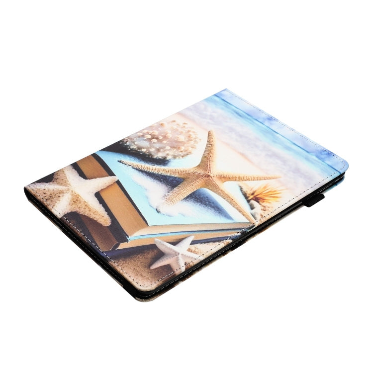 For iPad Pro 11 2024 Sewing Litchi Texture Smart Leather Tablet Case(Starfish) - iPad Pro 11 2024 Cases by PMC TechLife | Online Shopping South Africa | PMC TechLife | Buy Now Pay Later Mobicred