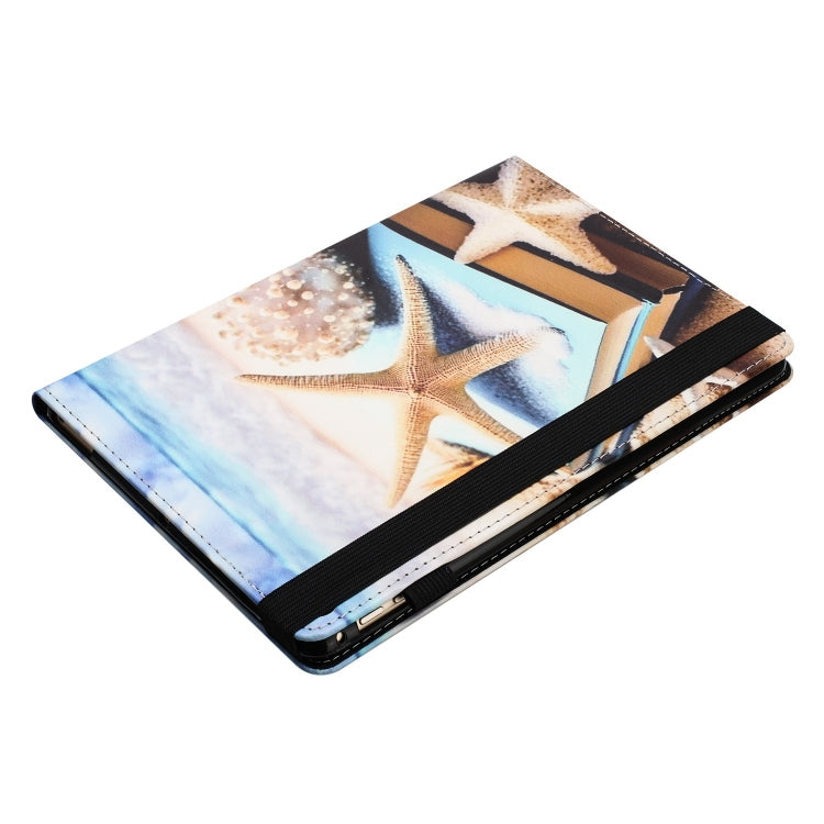For iPad Pro 11 2024 Sewing Litchi Texture Smart Leather Tablet Case(Starfish) - iPad Pro 11 2024 Cases by PMC TechLife | Online Shopping South Africa | PMC TechLife | Buy Now Pay Later Mobicred