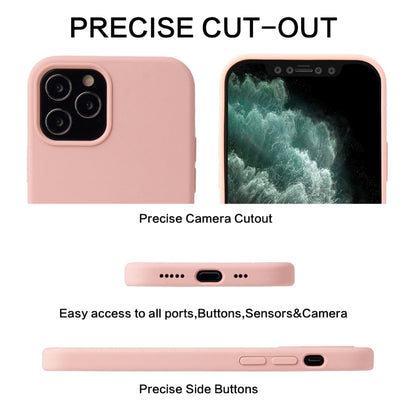 For iPhone 12 / 12 Pro Liquid Silicone Phone Case(Antique White) - iPhone 12 / 12 Pro Cases by PMC Jewellery | Online Shopping South Africa | PMC Jewellery