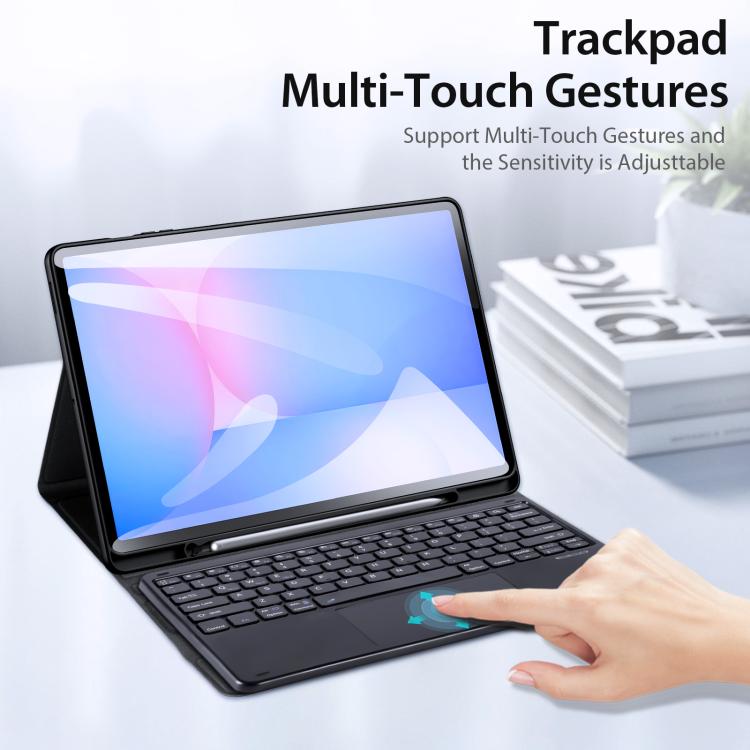 For Samsung Galaxy Tab S10 FE+ DUX DUCIS TK Series Wireless Bluetooth Keyboard Tablet Case(Black) - free shipping - PMC TechLife - Order now!