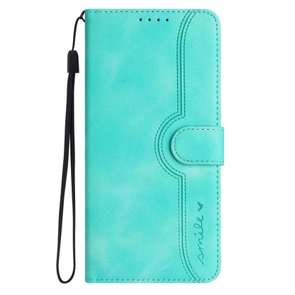 For Huawei Pura 70 Heart Pattern Skin Feel Leather Phone Case(Light Blue) - Huawei Cases by PMC Jewellery | Online Shopping South Africa | PMC Jewellery | Buy Now Pay Later Mobicred