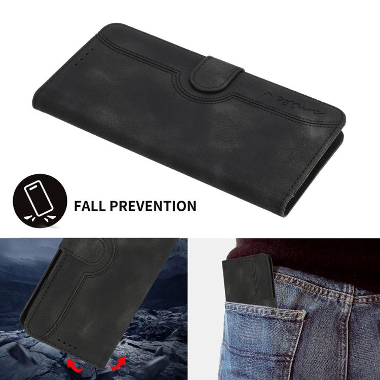 For iPhone 17 Air Heart Pattern Skin Feel Leather Phone Case(Black) - free shipping - PMc TechLife - Order now!