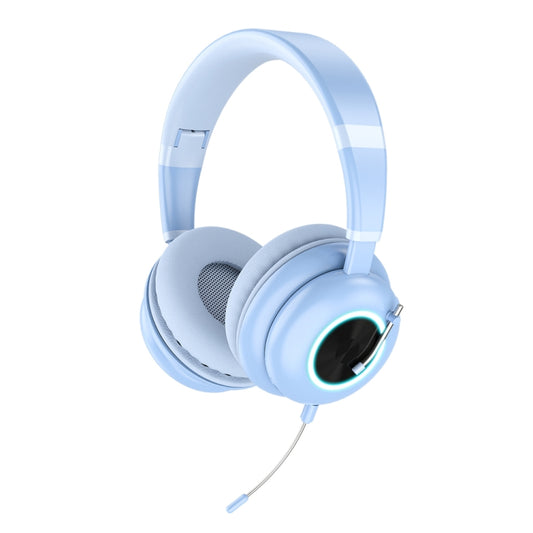 T&G KE-29 Foldable Wireless Headset with Microphone(Blue) - Multimedia Headset by T&G | Online Shopping South Africa | PMC Jewellery | Buy Now Pay Later Mobicred