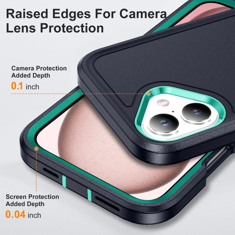 For iPhone 16 Plus Life Waterproof Rugged Phone Case(Dark Blue + Light Blue) - iPhone 16 Plus Cases by PMC TechLife | Online Shopping South Africa | PMC TechLife | Buy Now Pay Later Mobicred