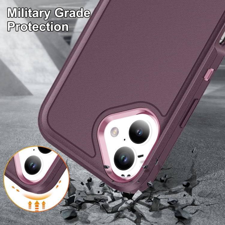 For iPhone 16 Plus Life Waterproof Rugged Phone Case(Purple + Pink) - iPhone 16 Plus Cases by PMC TechLife | Online Shopping South Africa | PMC TechLife | Buy Now Pay Later Mobicred