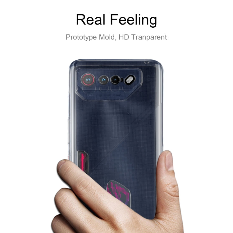 For Asus ROG Phone 7 Ultra-thin Transparent TPU Phone Case - ASUS Cases by PMC Jewellery | Online Shopping South Africa | PMC Jewellery