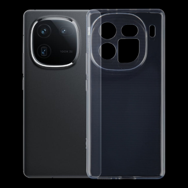 For vivo iQOO 12 Pro Ultra-thin Transparent TPU Phone Case - iQOO 12 Pro Cases by PMC TechLife | Online Shopping South Africa | PMC TechLife | Buy Now Pay Later Mobicred